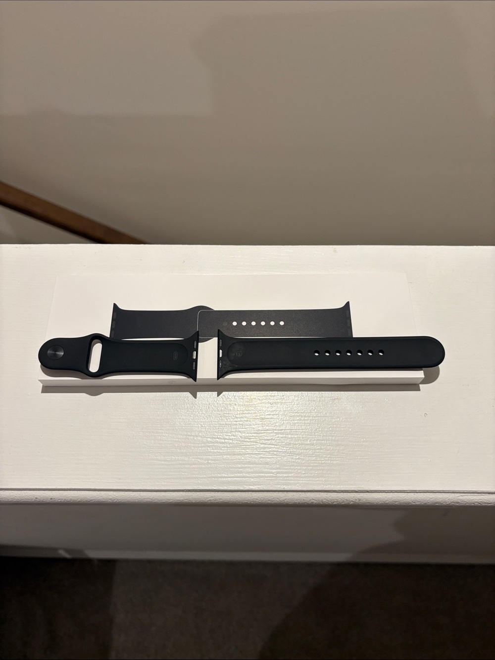 Apple Black Sport Band for Apple Watch (2-piece)